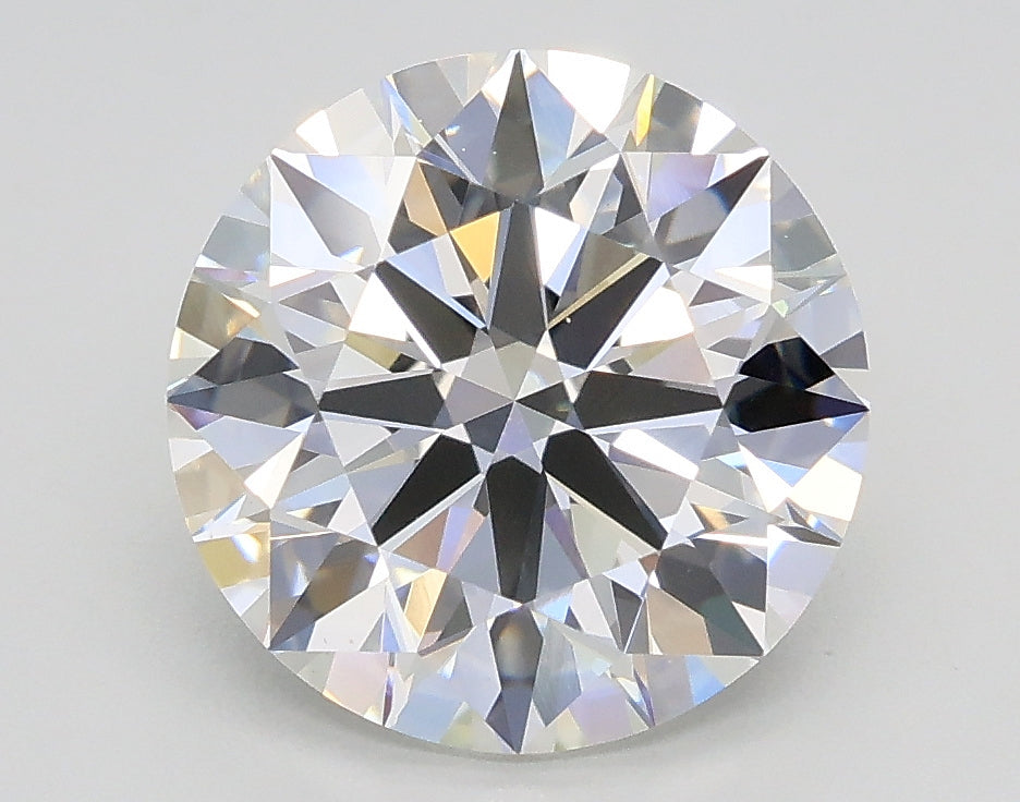 Lab-Grown 2.54 Carat Round Brilliant Diamond color F Clarity VVS2, precious stones, engagement diamonds