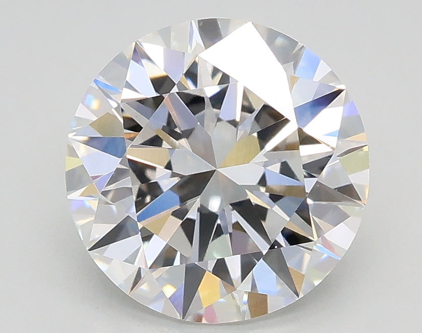 Lab-Grown 2.01 Carat Round Brilliant Diamond color E Clarity VVS2, precious stones, engagement diamonds