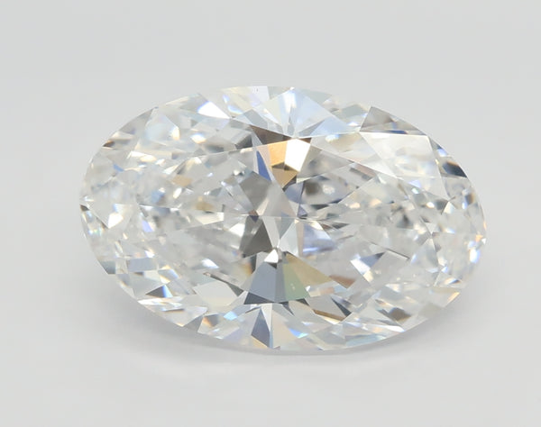 Lab-Grown 3.01 Carat Oval Shape Diamond color E Clarity VS1, precious stones, engagement diamonds