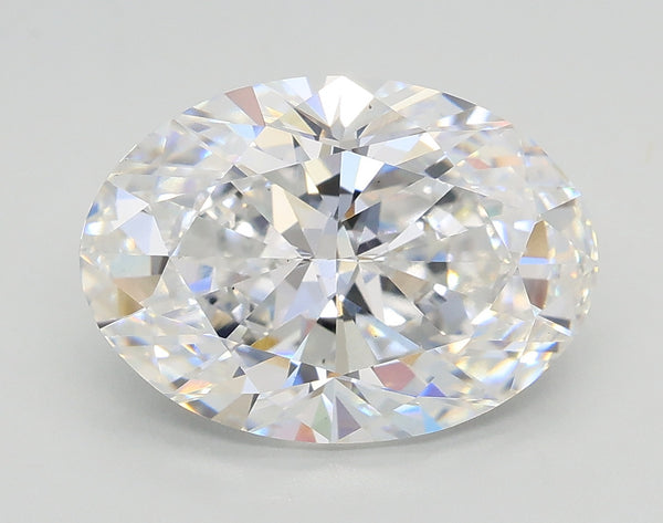 Lab-Grown 3.05 Carat Oval Shape Diamond color E Clarity VS2, precious stones, engagement diamonds