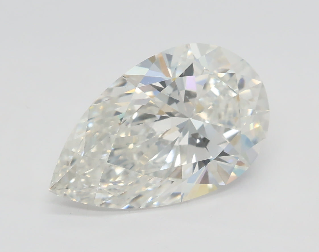 Lab-Grown 2.50 Carat Pear Shape Diamond color F Clarity VS1, precious stones, engagement diamonds