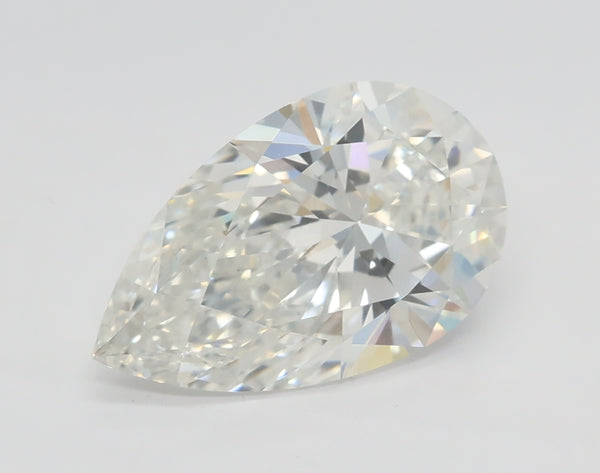 Lab-Grown 2.50 Carat Pear Shape Diamond color F Clarity VS1, precious stones, engagement diamonds