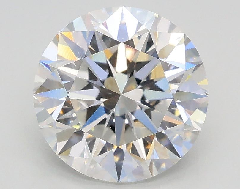 Lab-Grown 2.01 Carat Round Brilliant Diamond color E Clarity VVS2, precious stones, engagement diamonds