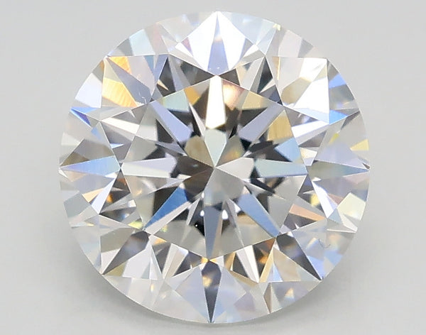 Lab-Grown 2.01 Carat Round Brilliant Diamond color E Clarity VVS2, precious stones, engagement diamonds