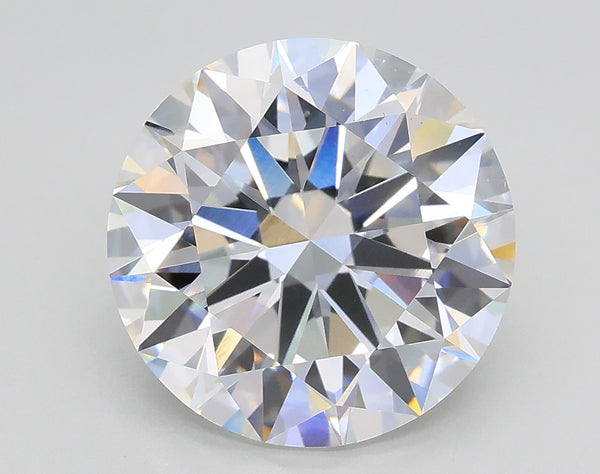 Lab-Grown 3.51 Carat Round Brilliant Diamond color E Clarity VS1, precious stones, engagement diamonds