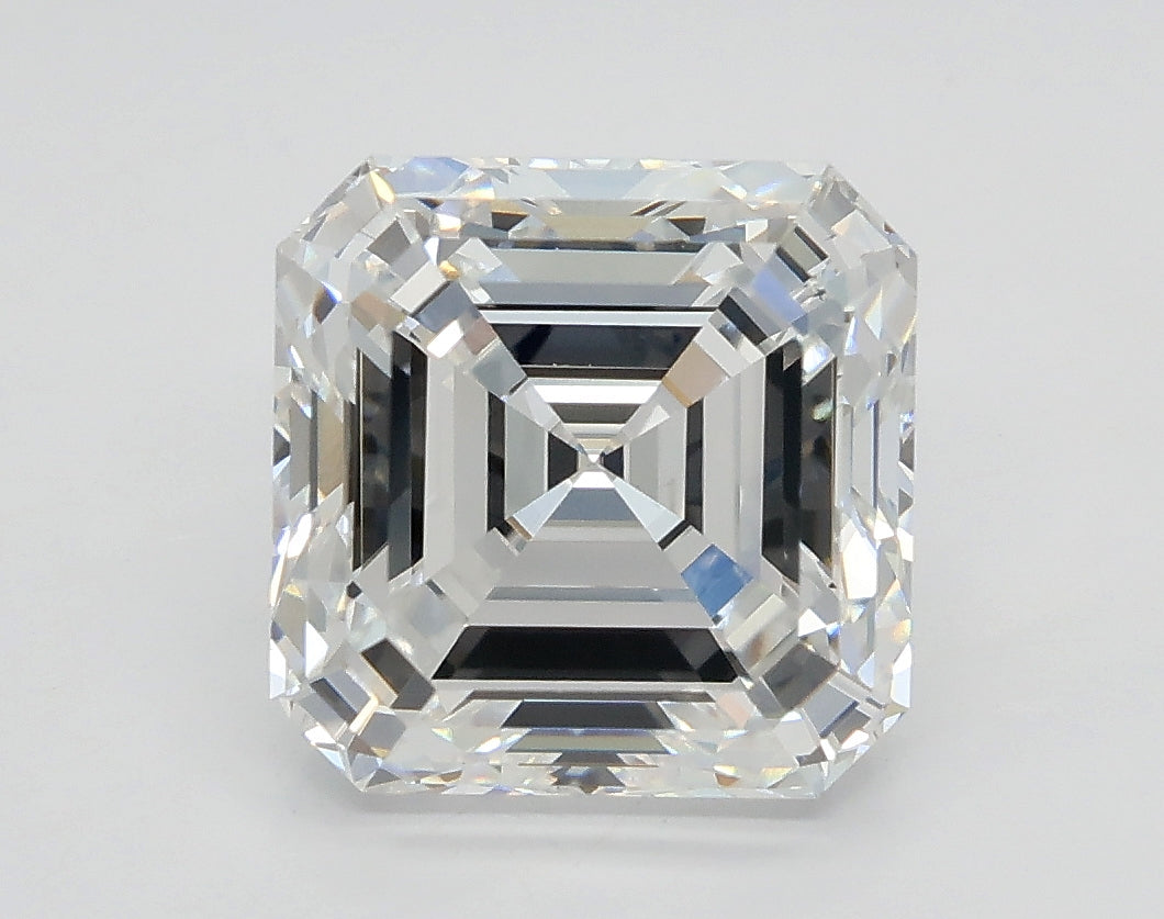 Lab-Grown 3.05 Carat Asscher Cut Diamond color D Clarity VS1 With GIA Certificate, precious stones, engagement diamonds
