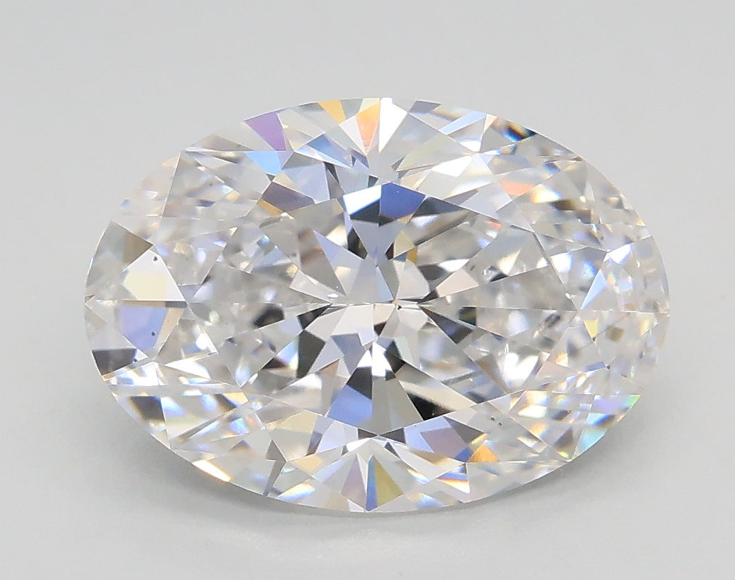 Lab-Grown 3.02 Carat Oval Shape Diamond color F Clarity VS2, precious stones, engagement diamonds