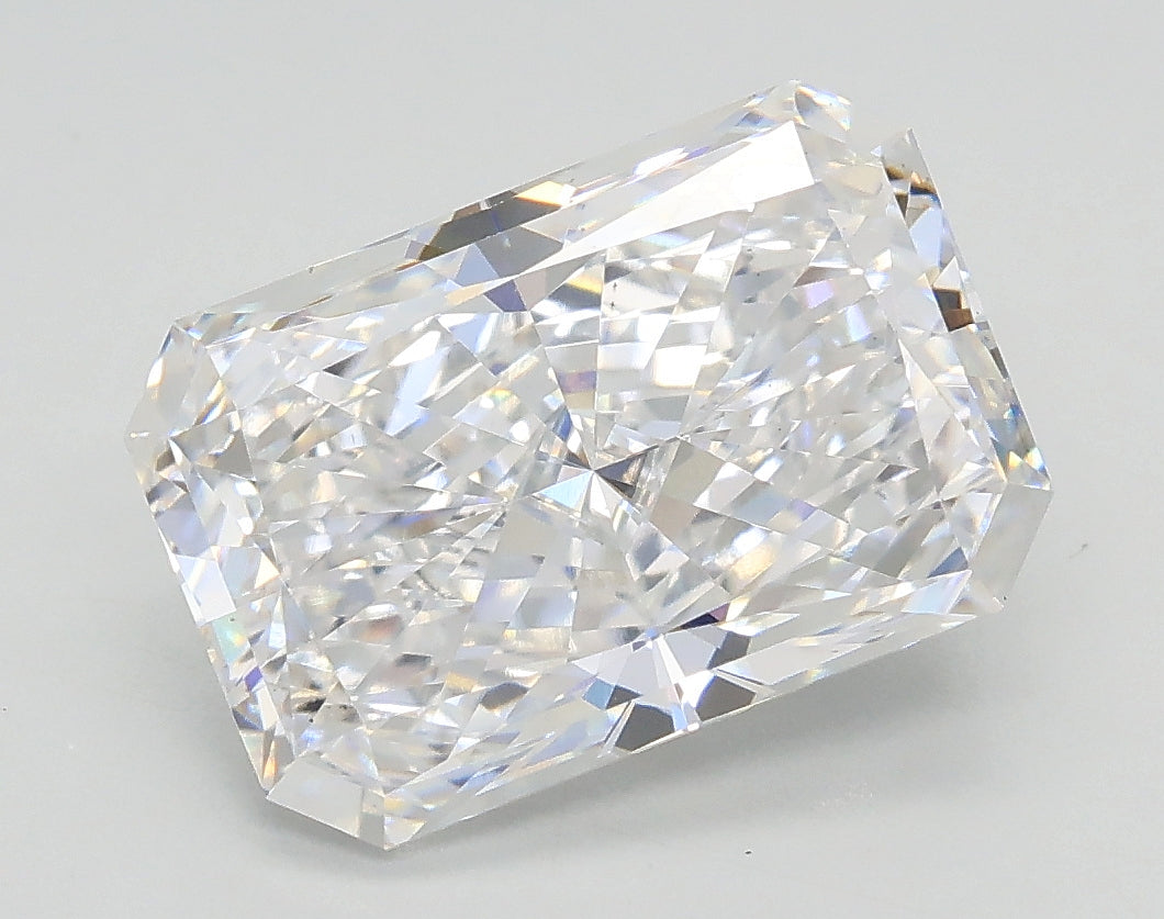 Lab-Grown 3.02 Carat Radiant Cut Diamond color D Clarity VS2, precious stones, engagement diamonds