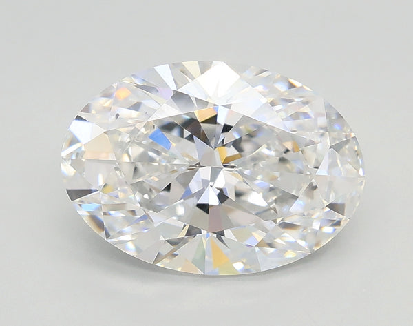 Lab-Grown 2.52 Carat Oval Shape Diamond color D Clarity VS2, precious stones, engagement diamonds