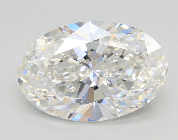 Lab-Grown 2.51 Carat Oval Shape Diamond color E Clarity VS2, precious stones, engagement diamonds