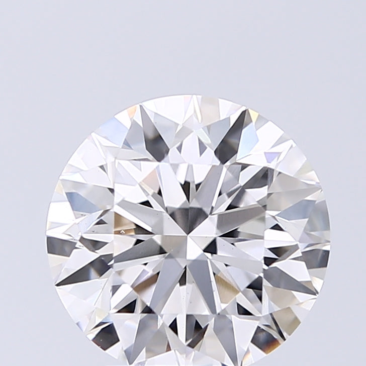 Lab-Grown 2.52 Carat Round Brilliant Diamond color D Clarity VS1 With GIA Certificate, precious stones, engagement diamonds