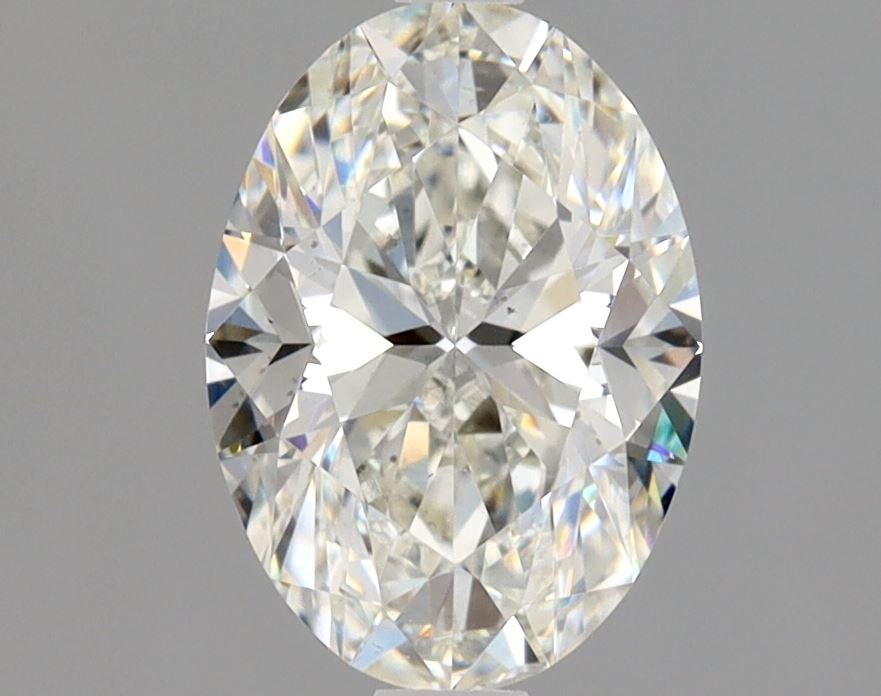 Lab-Grown 1.30 Carat Oval Shape Diamond color I Clarity VS2 With GIA Certificate, precious stones, engagement diamonds