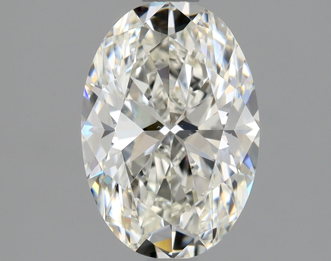 Lab-Grown 1.32 Carat Oval Shape Diamond color H Clarity SI2 With GIA Certificate, precious stones, engagement diamonds