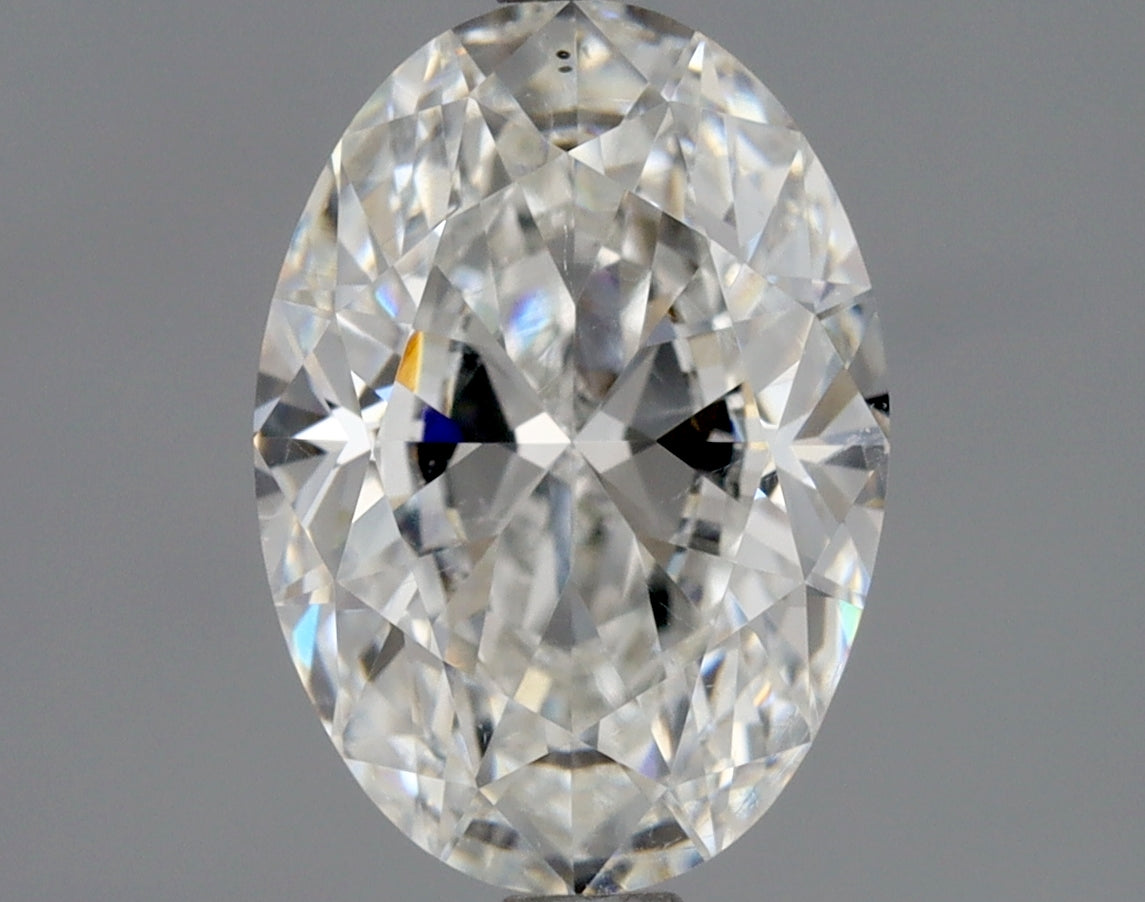 Lab-Grown 1.51 Carat Oval Shape Diamond color F Clarity SI1 With GIA Certificate, precious stones, engagement diamonds