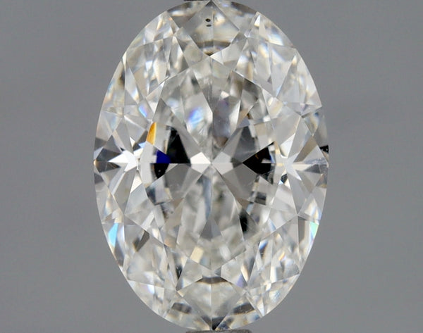 Lab-Grown 1.51 Carat Oval Shape Diamond color F Clarity SI1 With GIA Certificate, precious stones, engagement diamonds