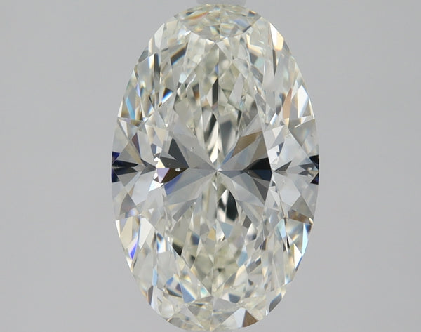 Lab-Grown 1.53 Carat Oval Shape Diamond color J Clarity SI1 With GIA Certificate, precious stones, engagement diamonds