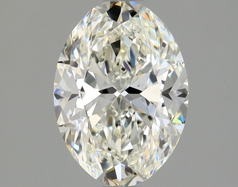Lab-Grown 1.41 Carat Oval Shape Diamond color J Clarity VS2 With GIA Certificate, precious stones, engagement diamonds