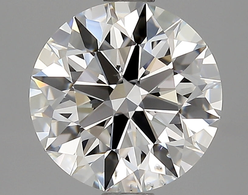 Lab-Grown 1.71 Carat Round Brilliant Diamond color F Clarity SI1 With GIA Certificate, precious stones, engagement diamonds