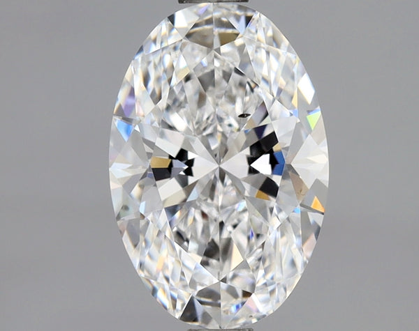 Lab-Grown 1.51 Carat Oval Shape Diamond color D Clarity SI1 With GIA Certificate, precious stones, engagement diamonds