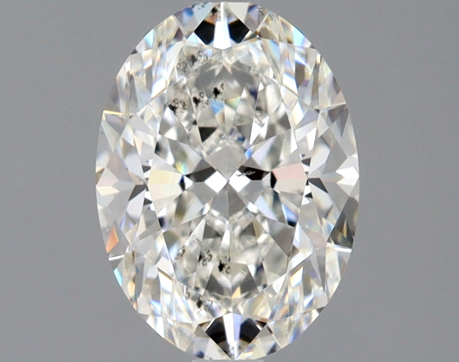 Lab-Grown 1.52 Carat Oval Shape Diamond color G Clarity SI2 With GIA Certificate, precious stones, engagement diamonds