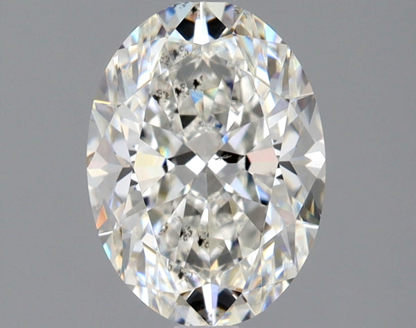 Lab-Grown 1.52 Carat Oval Shape Diamond color G Clarity SI2 With GIA Certificate, precious stones, engagement diamonds