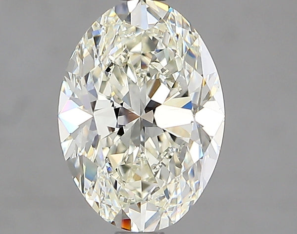 Lab-Grown 1.70 Carat Oval Shape Diamond color J Clarity VS2 With GIA Certificate, precious stones, engagement diamonds