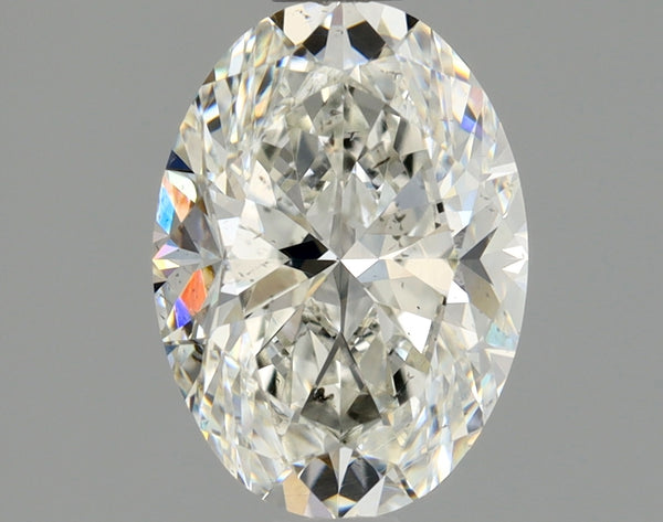 Lab-Grown 1.20 Carat Oval Shape Diamond color I Clarity SI1 With GIA Certificate, precious stones, engagement diamonds