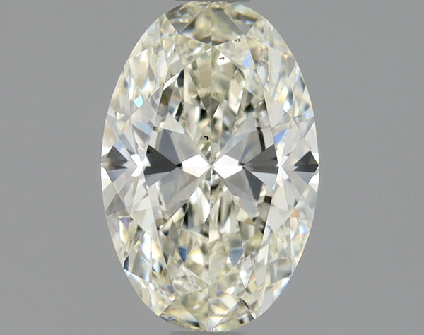 Lab-Grown 1.01 Carat Oval Shape Diamond color J Clarity SI1 With GIA Certificate, precious stones, engagement diamonds