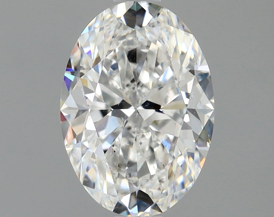 Lab-Grown 1.30 Carat Oval Shape Diamond color E Clarity SI1 With GIA Certificate, precious stones, engagement diamonds