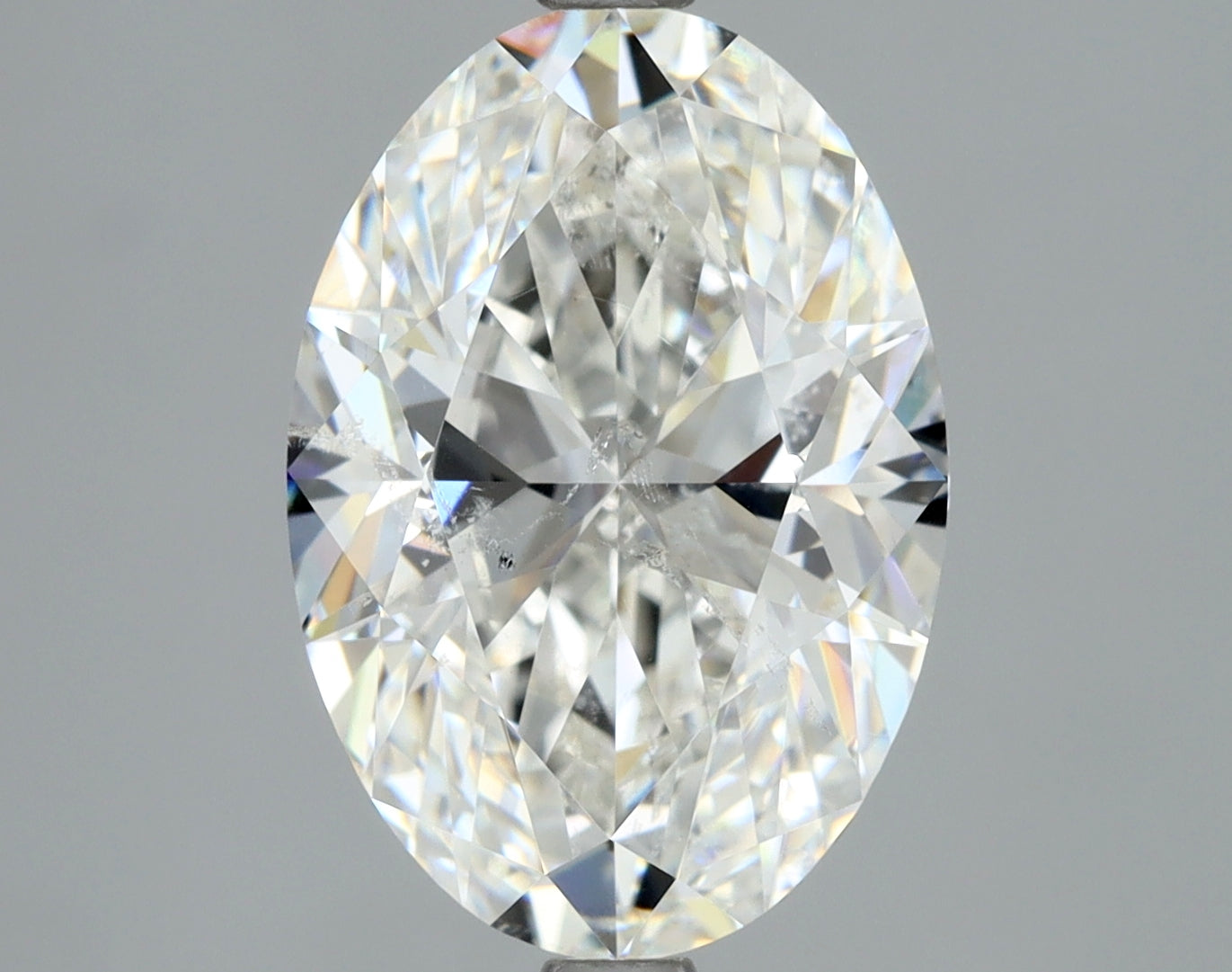 Lab-Grown 3.01 Carat Oval Shape Diamond color G Clarity SI2 With GIA Certificate, precious stones, engagement diamonds