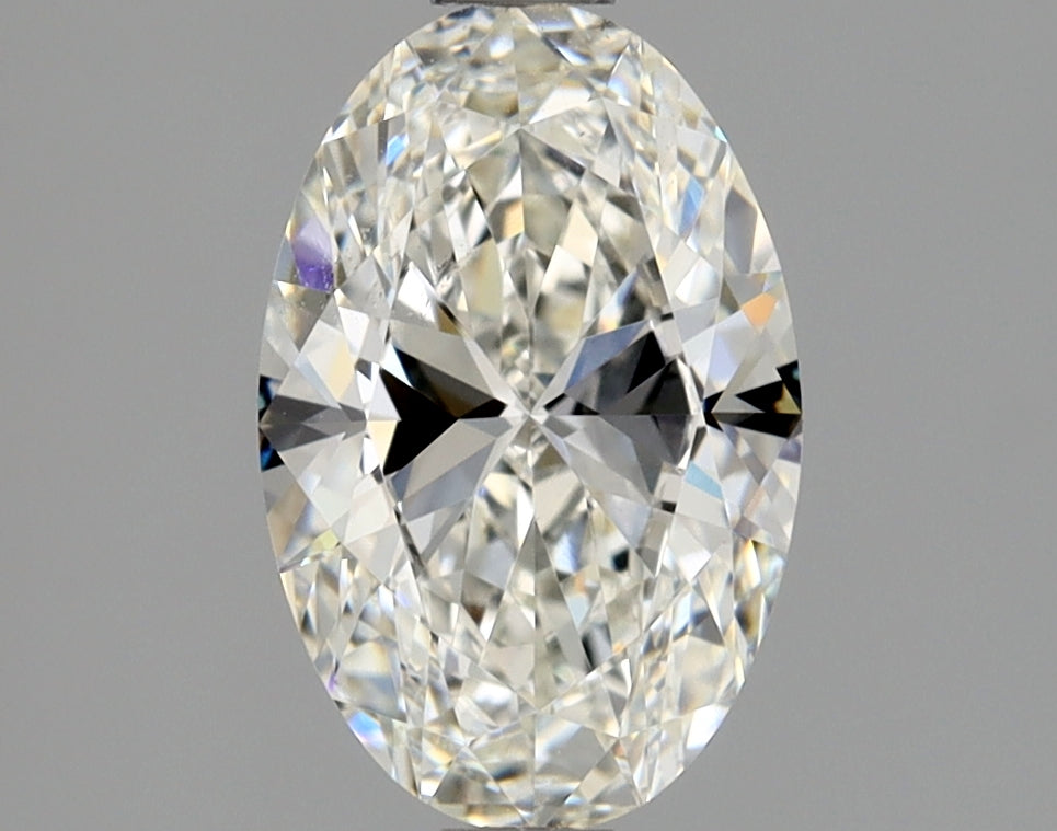 Lab-Grown 1.30 Carat Oval Shape Diamond color H Clarity SI2 With GIA Certificate, precious stones, engagement diamonds
