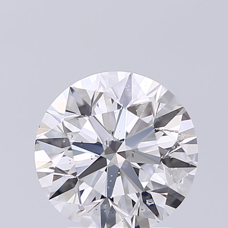 Lab-Grown 2.01 Carat Round Brilliant Diamond color D Clarity SI2 With GIA Certificate, precious stones, engagement diamonds