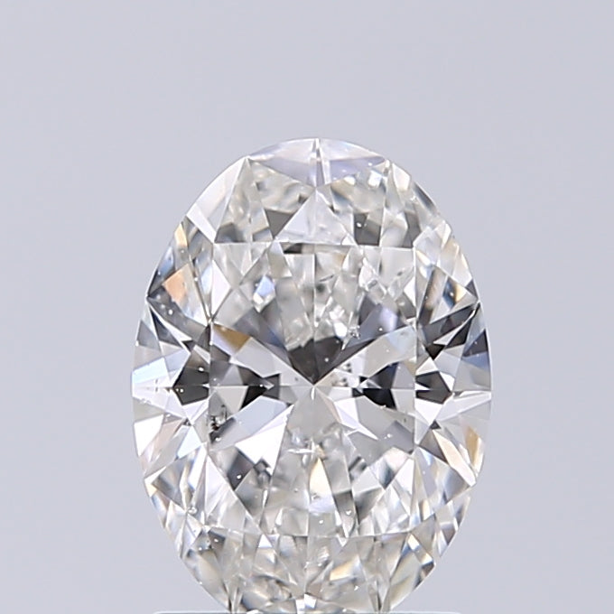 Lab-Grown 1.20 Carat Oval Shape Diamond color F Clarity SI2 With GIA Certificate, precious stones, engagement diamonds
