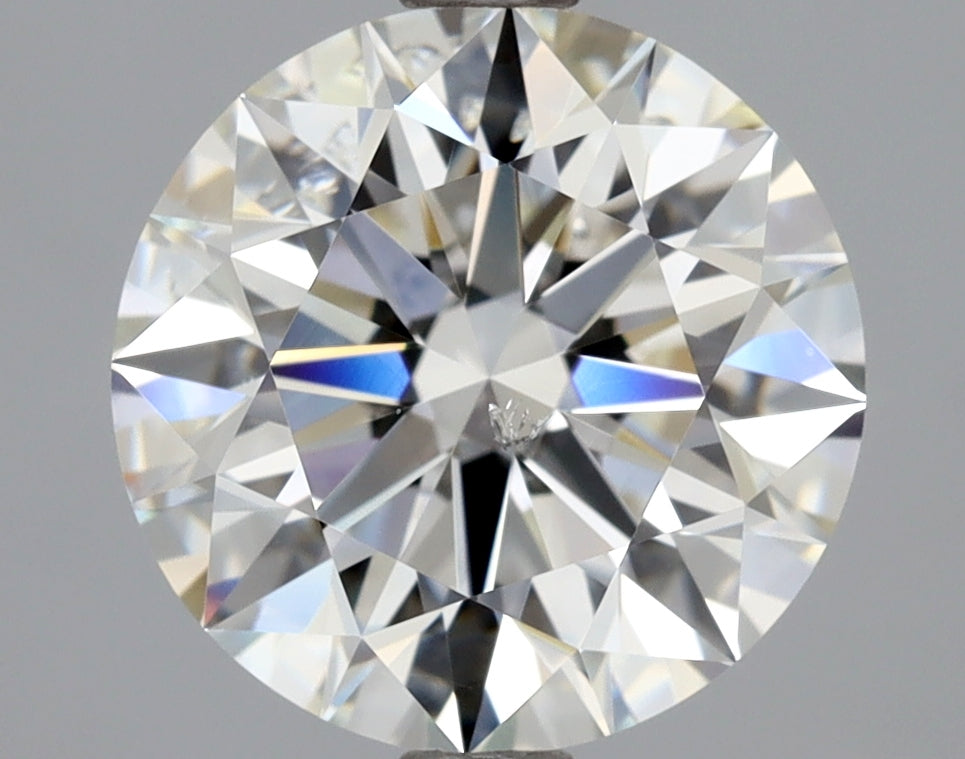 Lab-Grown 2.30 Carat Round Brilliant Diamond color I Clarity SI2 With GIA Certificate, precious stones, engagement diamonds
