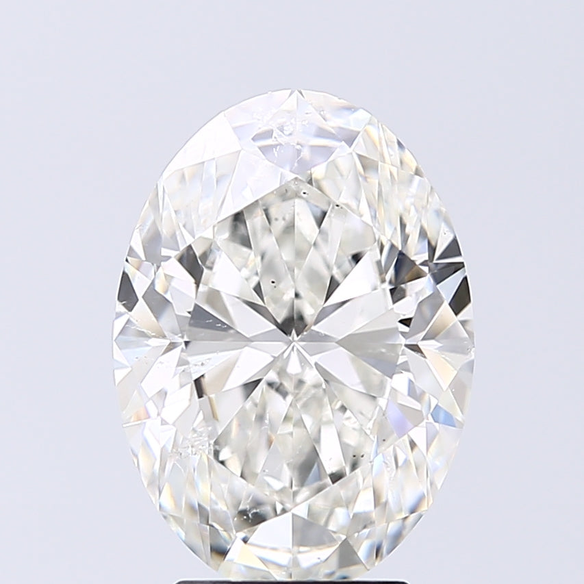 Lab-Grown 3.23 Carat Oval Shape Diamond color I Clarity SI2 With GIA Certificate, precious stones, engagement diamonds