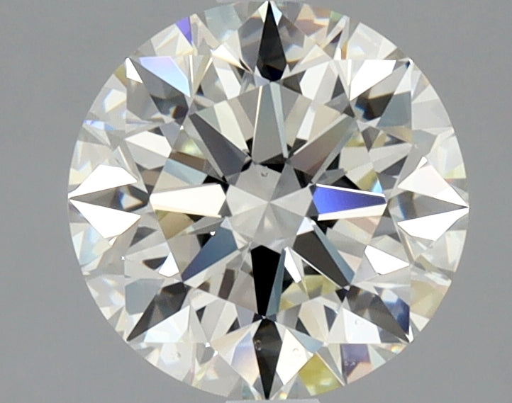 Lab-Grown 2.02 Carat Round Brilliant Diamond color J Clarity VS2 With GIA Certificate, precious stones, engagement diamonds