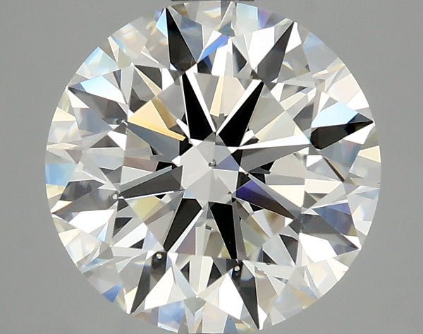 Lab-Grown 2.01 Carat Round Brilliant Diamond color J Clarity VS2 With GIA Certificate, precious stones, engagement diamonds