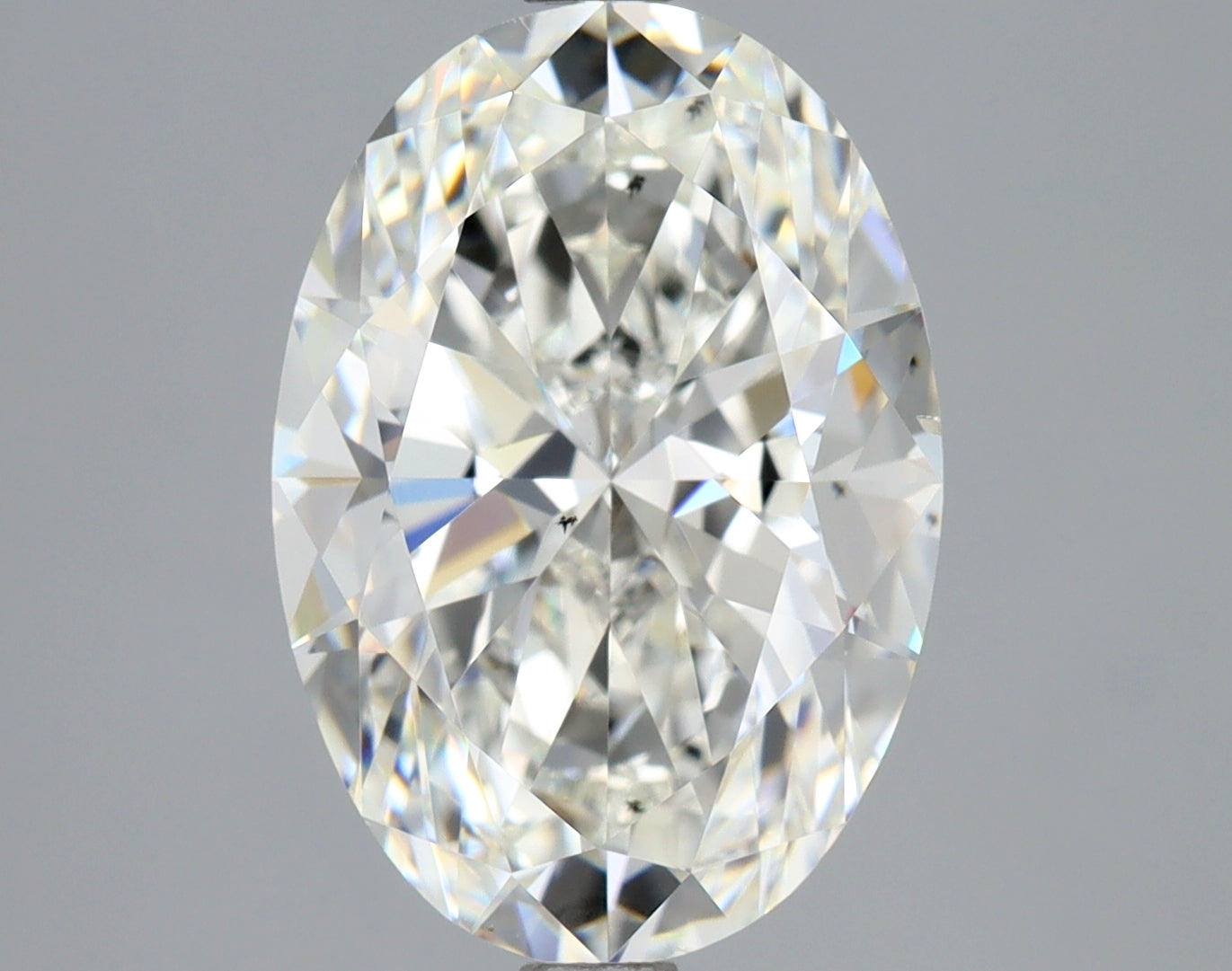 Lab-Grown 3.01 Carat Oval Shape Diamond color G Clarity SI1 With GIA Certificate, precious stones, engagement diamonds