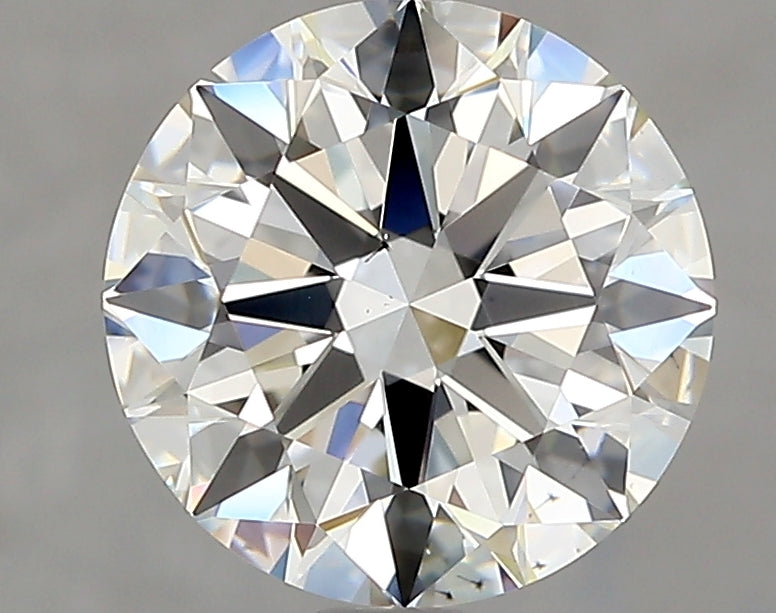 Lab-Grown 2.54 Carat Round Brilliant Diamond color H Clarity VS2 With GIA Certificate, precious stones, engagement diamonds