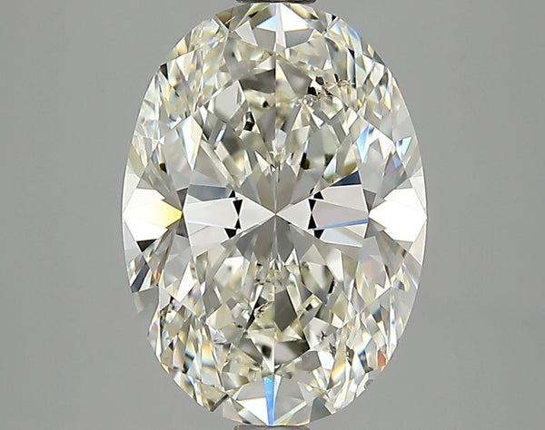 Lab-Grown 2.92 Carat Oval Shape Diamond color J Clarity SI2 With GIA Certificate, precious stones, engagement diamonds