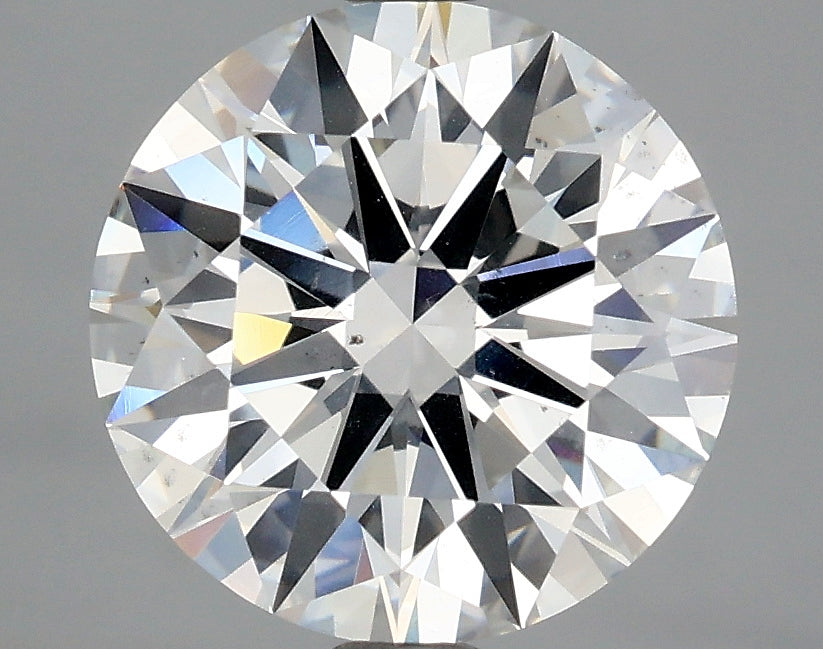 Lab-Grown 2.07 Carat Round Brilliant Diamond color G Clarity SI2 With GIA Certificate, precious stones, engagement diamonds