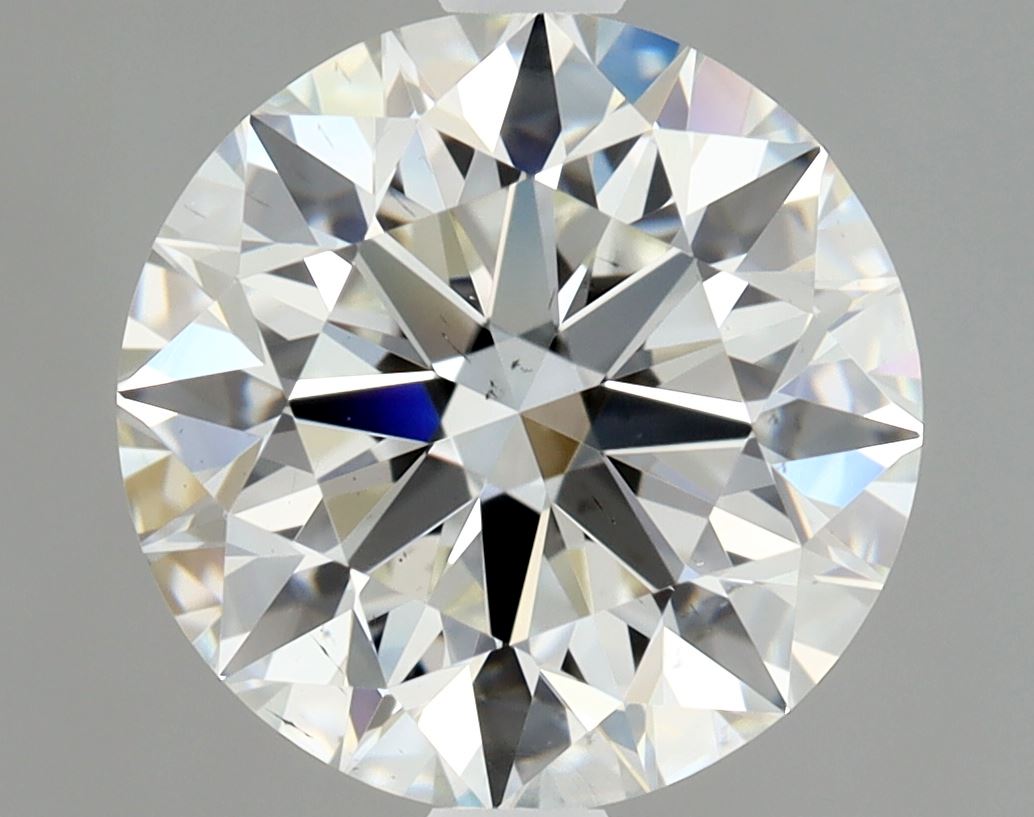 Lab-Grown 1.90 Carat Round Brilliant Diamond color G Clarity SI1 With GIA Certificate, precious stones, engagement diamonds