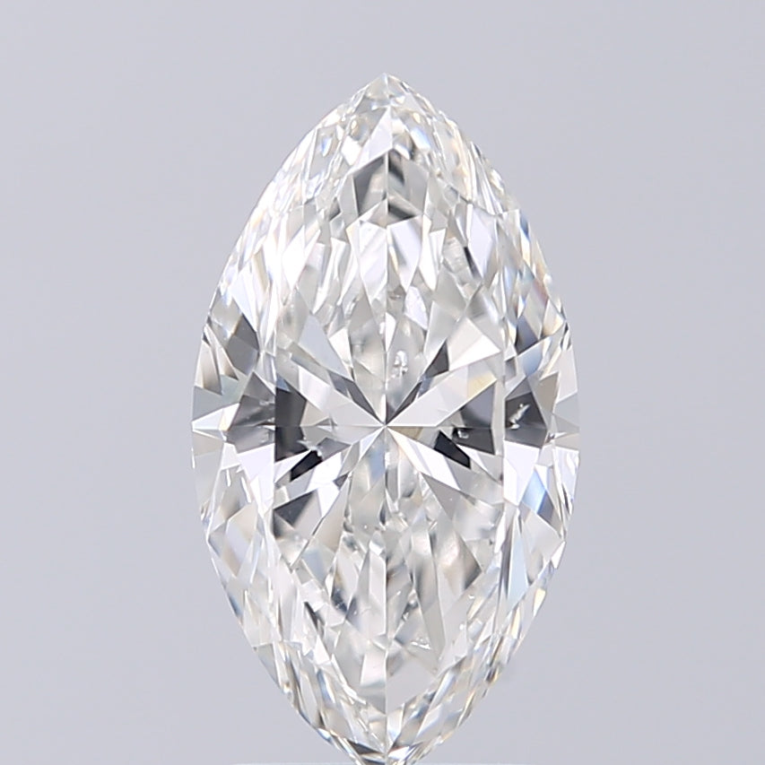Lab-Grown 2.01 Carat Marquis Shape Diamond color G Clarity SI1 With GIA Certificate, precious stones, engagement diamonds