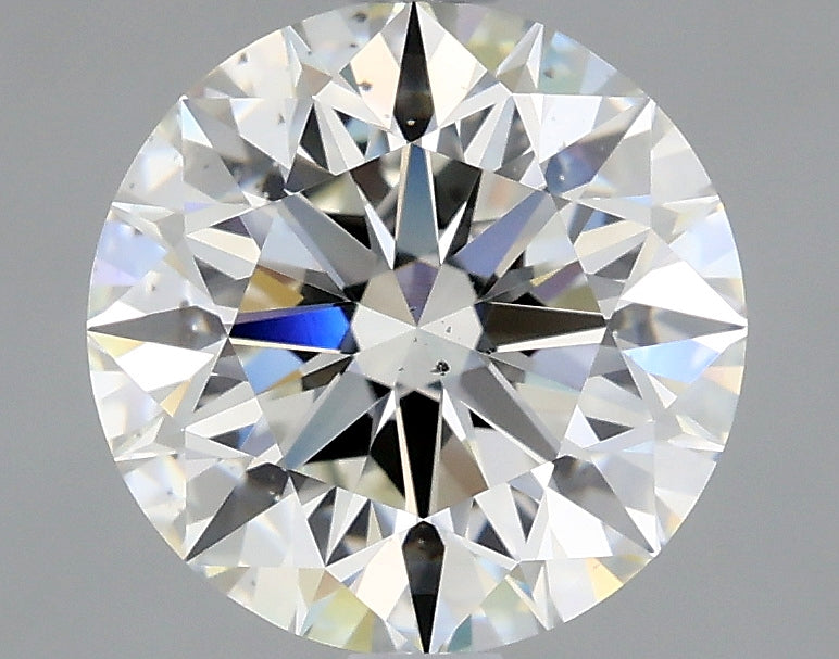 Lab-Grown 2.70 Carat Round Brilliant Diamond color I Clarity SI1 With GIA Certificate, precious stones, engagement diamonds