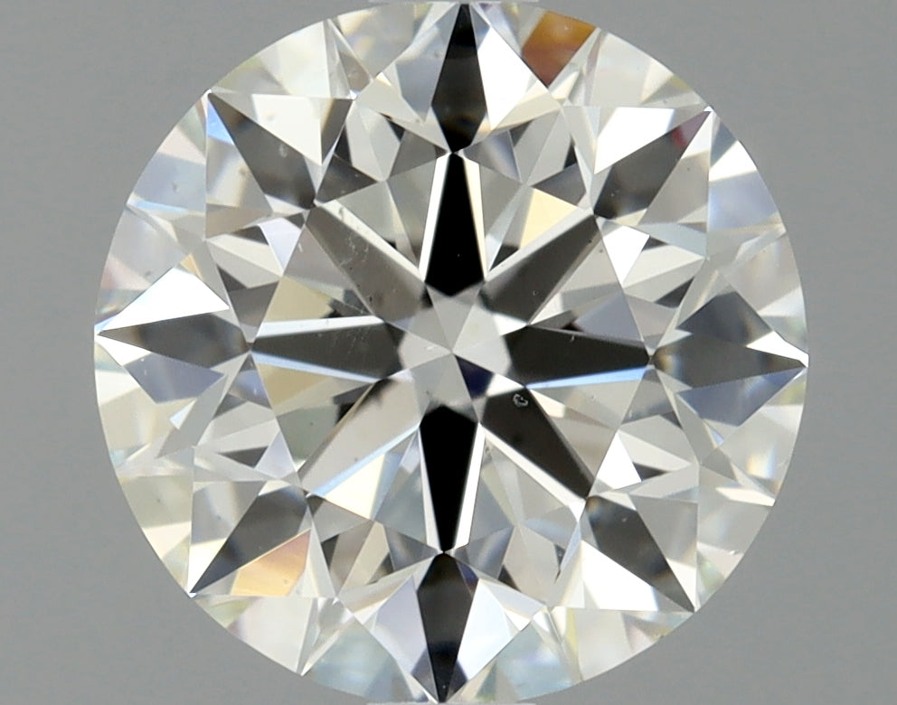 Lab-Grown 1.54 Carat Round Brilliant Diamond color J Clarity SI1 With GIA Certificate, precious stones, engagement diamonds