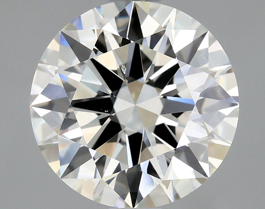 Lab-Grown 1.90 Carat Round Brilliant Diamond color J Clarity SI1 With GIA Certificate, precious stones, engagement diamonds