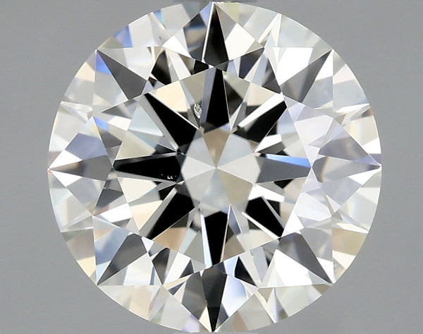Lab-Grown 1.90 Carat Round Brilliant Diamond color J Clarity SI1 With GIA Certificate, precious stones, engagement diamonds