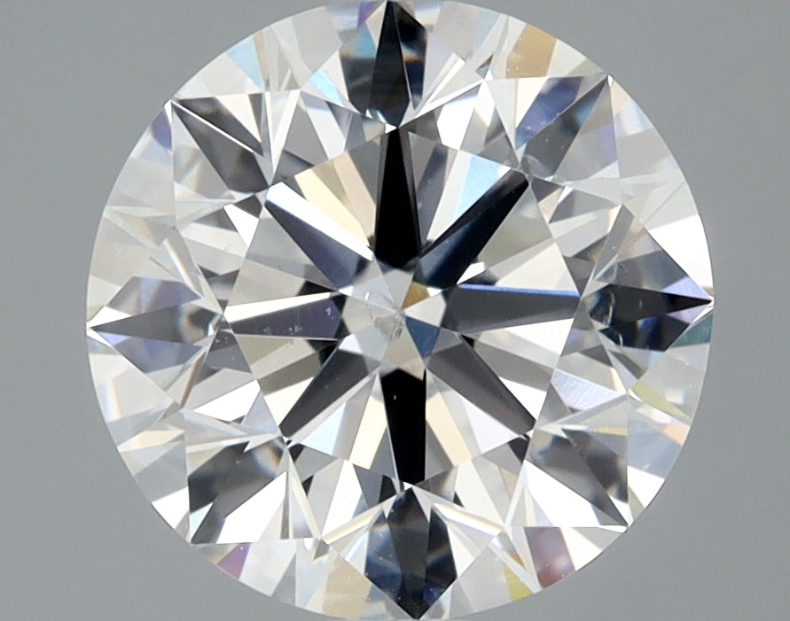 Lab-Grown 2.20 Carat Round Brilliant Diamond color G Clarity SI2 With GIA Certificate, precious stones, engagement diamonds