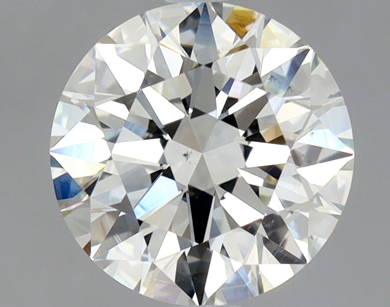 Lab-Grown 2.01 Carat Round Brilliant Diamond color I Clarity SI1 With GIA Certificate, precious stones, engagement diamonds