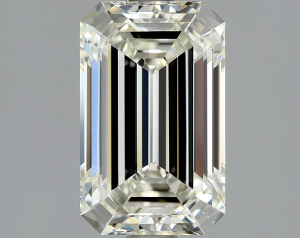 Lab-Grown 1.80 Carat Emerald Cut Diamond color J Clarity SI1 With GIA Certificate, precious stones, engagement diamonds